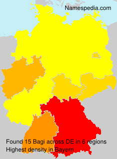Surname Bagi in Germany Surname Bagi in Germany