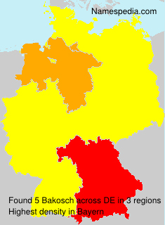 Surname Bakosch in Germany Surname Bakosch in Germany