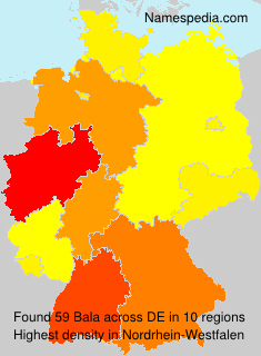Surname Bala in Germany Surname Bala in Germany