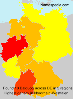 Surname Balducci in Germany Surname Balducci in Germany