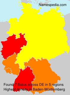 Surname Balus in Germany Surname Balus in Germany