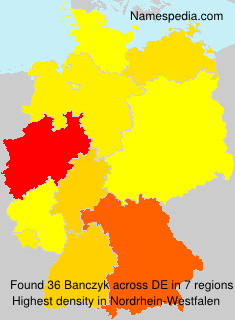 Surname Banczyk in Germany Surname Banczyk in Germany