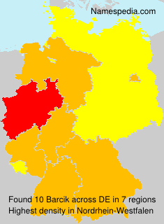 Surname Barcik in Germany Surname Barcik in Germany