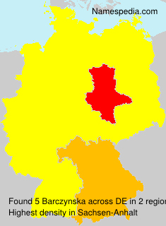 Surname Barczynska in Germany Surname Barczynska in Germany