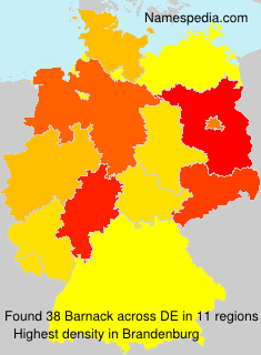 Surname Barnack in Germany Surname Barnack in Germany