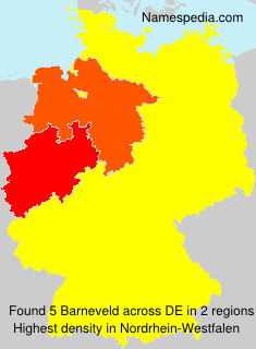 Surname Barneveld in Germany Surname Barneveld in Germany
