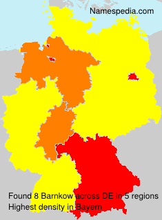 Surname Barnkow in Germany Surname Barnkow in Germany