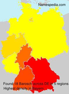Surname Barosch in Germany Surname Barosch in Germany