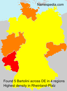 Surname Bartolini in Germany Surname Bartolini in Germany