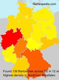 Surname Bartoschek in Germany Surname Bartoschek in Germany