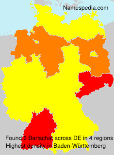 Surname Bartschat in Germany Surname Bartschat in Germany