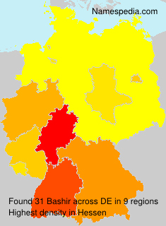 Surname Bashir in Germany Surname Bashir in Germany