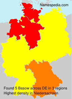 Surname Basow in Germany Surname Basow in Germany