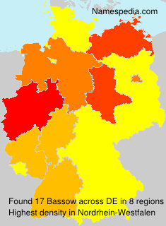 Surname Bassow in Germany Surname Bassow in Germany