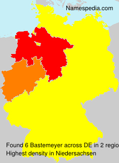 Surname Bastemeyer in Germany Surname Bastemeyer in Germany