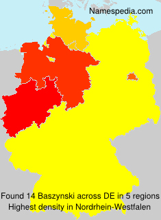 Surname Baszynski in Germany Surname Baszynski in Germany