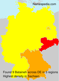 Surname Bataineh in Germany