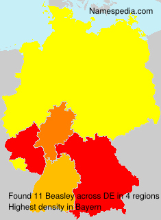Surname Beasley in Germany Surname Beasley in Germany