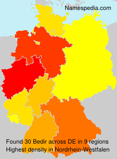 Surname Bedir in Germany Surname Bedir in Germany