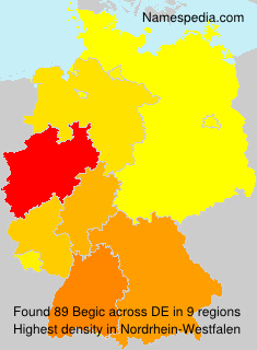 Surname Begic in Germany Surname Begic in Germany