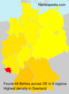 Surname Behles in Germany Surname Behles in Germany
