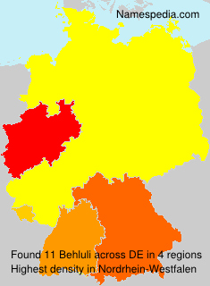 Surname Behluli in Germany Surname Behluli in Germany