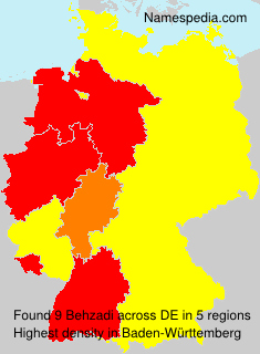 Surname Behzadi in Germany Surname Behzadi in Germany