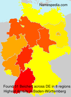 Surname Beichert in Germany Surname Beichert in Germany
