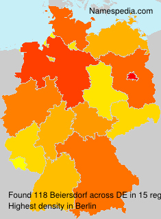 Surname Beiersdorf in Germany Surname Beiersdorf in Germany