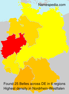 Surname Belles in Germany Surname Belles in Germany