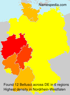 Surname Bellusci in Germany
