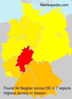 Surname Beppler in Germany Surname Beppler in Germany