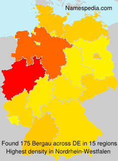Surname Bergau in Germany Surname Bergau in Germany