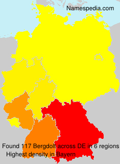 Surname Bergdolt in Germany Surname Bergdolt in Germany
