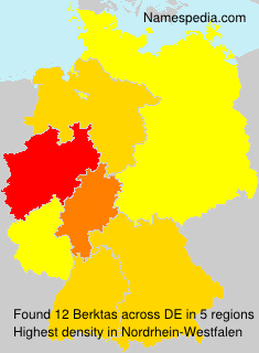 Surname Berktas in Germany Surname Berktas in Germany