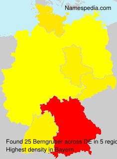 Surname Berngruber in Germany Surname Berngruber in Germany