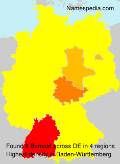 Surname Bernold in Germany Surname Bernold in Germany