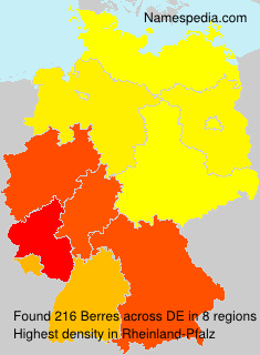 Surname Berres in Germany Surname Berres in Germany