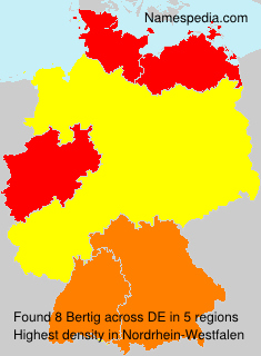 Surname Bertig in Germany Surname Bertig in Germany
