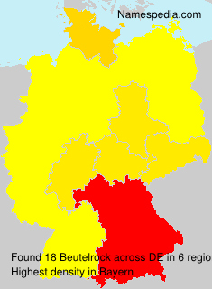 Surname Beutelrock in Germany Surname Beutelrock in Germany