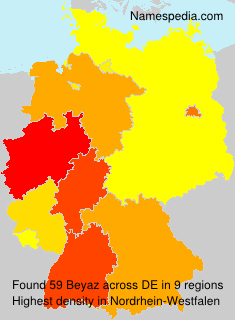 Surname Beyaz in Germany Surname Beyaz in Germany