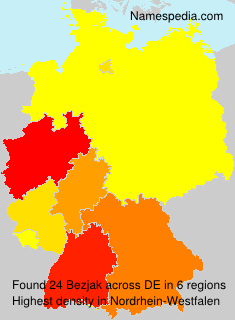 Surname Bezjak in Germany Surname Bezjak in Germany
