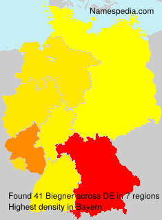 Surname Biegner in Germany Surname Biegner in Germany