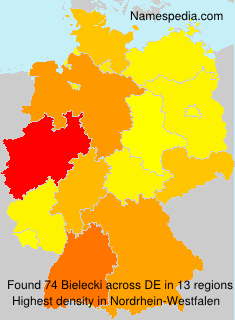 Surname Bielecki in Germany Surname Bielecki in Germany