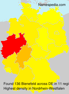 Surname Bienefeld in Germany Surname Bienefeld in Germany