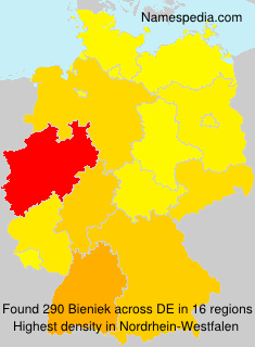Surname Bieniek in Germany Surname Bieniek in Germany