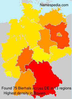 Surname Bierhals in Germany Surname Bierhals in Germany