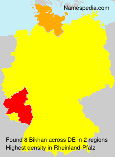 Surname Bikhan in Germany Surname Bikhan in Germany