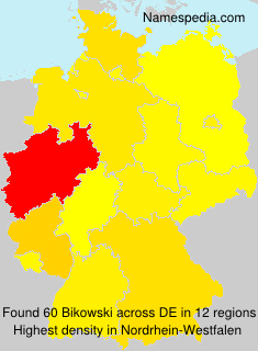 Surname Bikowski in Germany Surname Bikowski in Germany