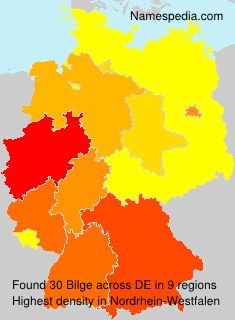 Surname Bilge in Germany Surname Bilge in Germany